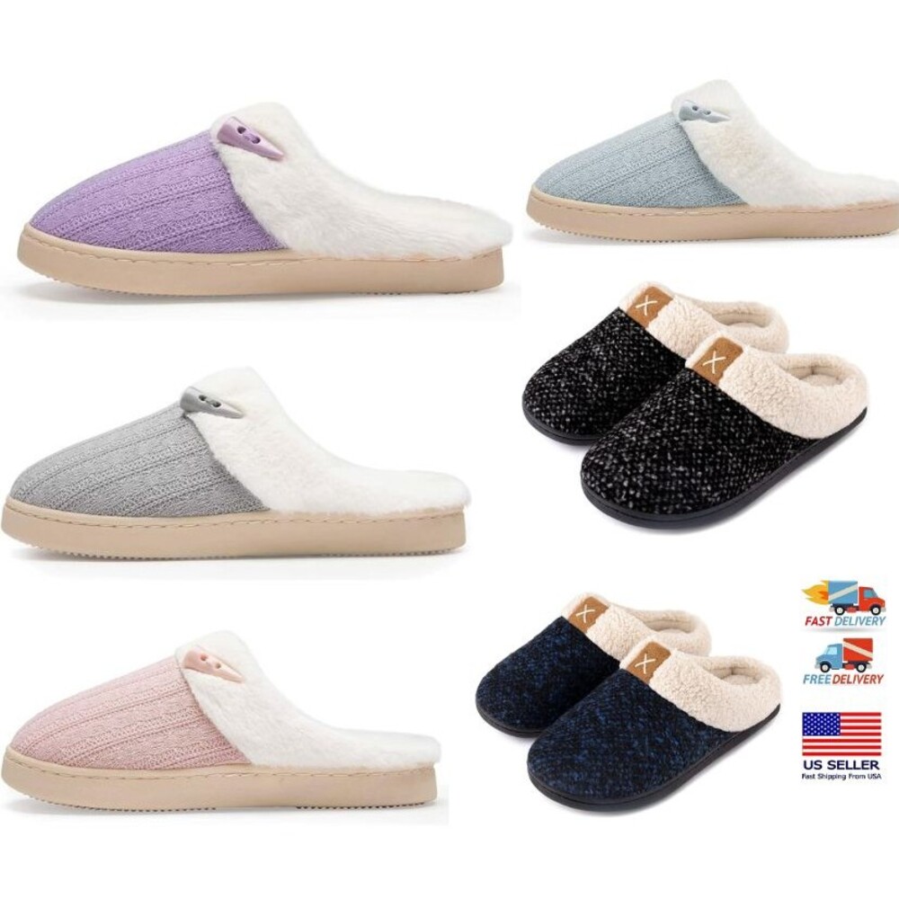 NEW Women's Indoor Bedroom Slipper with Memory Foam, Gift for Women